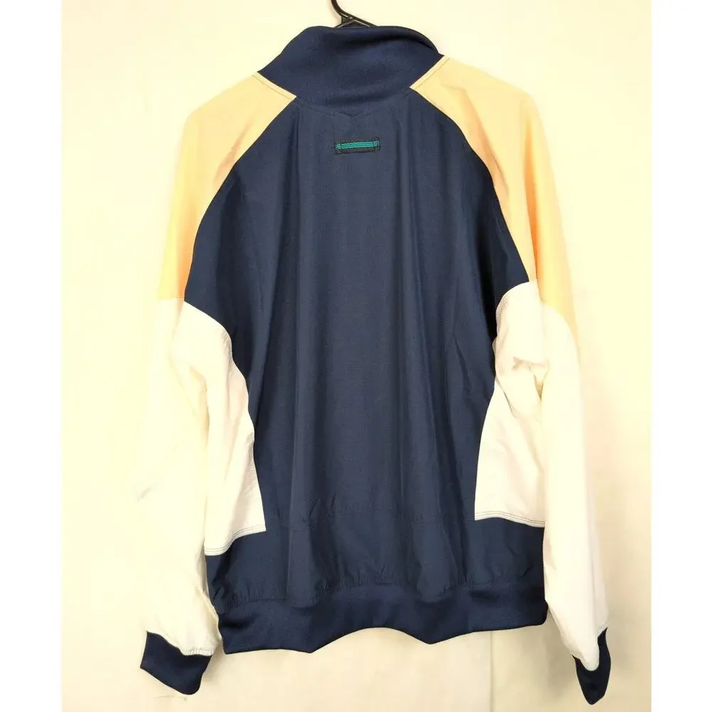 Adidas EQT blue full zip ripstop track jacket Size Medium Active Streetwear